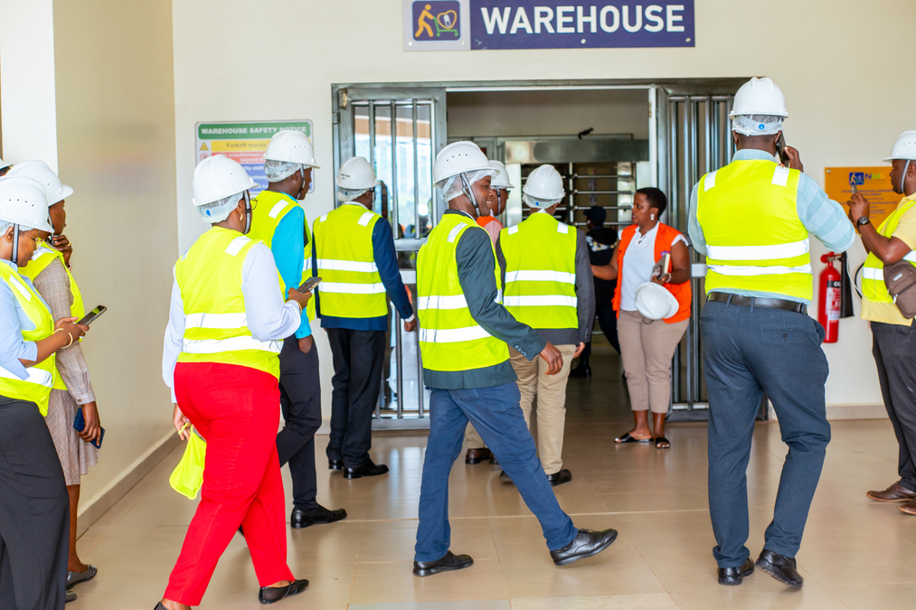 Government Communicators Visit Kajjansi Office